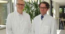 Priv.-Doz. Dr. Jörg-Peter Ritz (li.) und Priv.-Doz. Dr. Oliver Heese sind seit Juni als Chefärzte in den HELIOS Kliniken Schwerin tätig. (Foto: HELIOS Kliniken Schwerin)